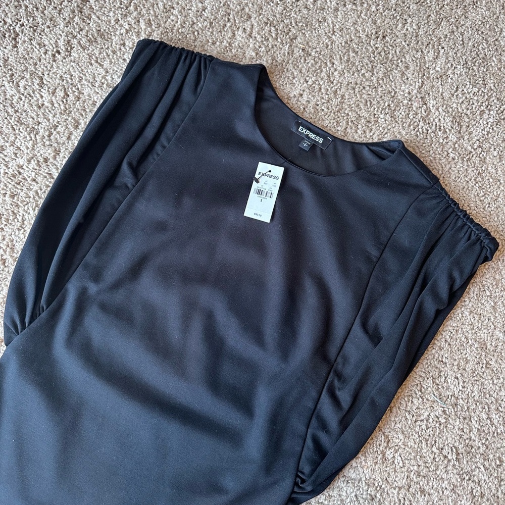 Express Elegant Black Blouse